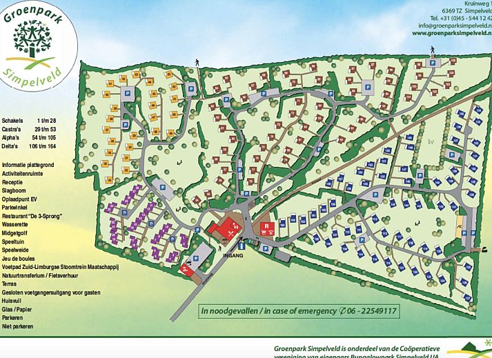 Guest house 393937 - Holiday property Zuid Limburg - Vakantiehuis Bungalowpark Simpelveld - Alpha 86