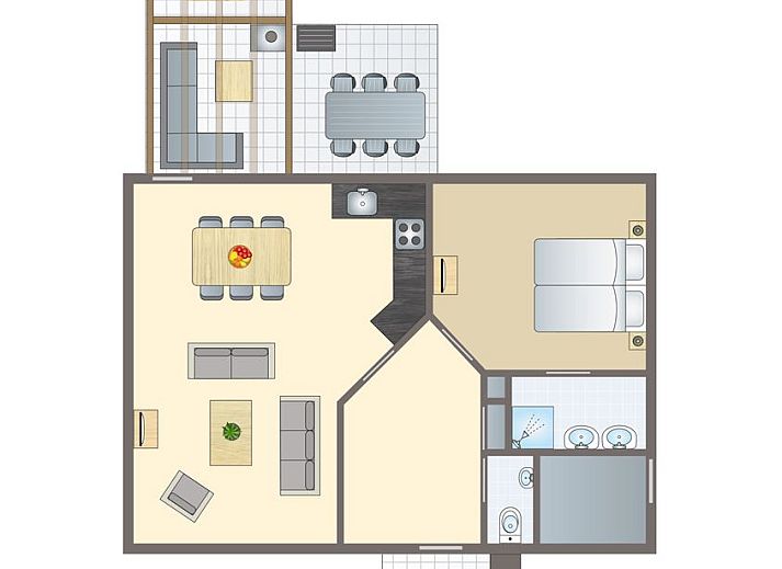 Guest house 394510 - Bungalow Zuid Limburg - Kasteeldomein De Cauberg | 6-persoons villa | 6ELW