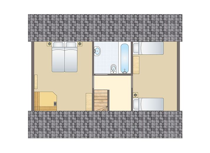 Guest house 394522 - Bungalow Zuid Limburg - Kasteeldomein De Cauberg | 6-persoons villa | 6L