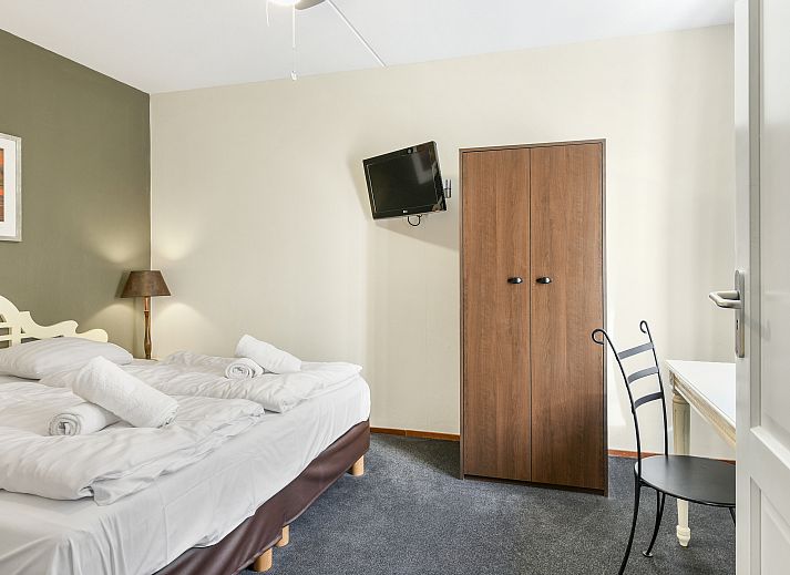 Offene Kueche und Essbereich in Kasteeldomein De Cauberg, 2-Personen-Wohnung in Valkenburg a.d. Geul, Suedlimburg.