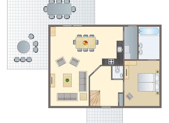 Verblijf 394545 - Bungalow Zuid Limburg - Kasteeldomein De Cauberg | 8-persoons villa | 8L