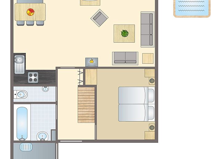 Verblijf 394905 - Bungalow Zuid Limburg - Hoog Vaals | 4-persoons bungalow | 4CE2