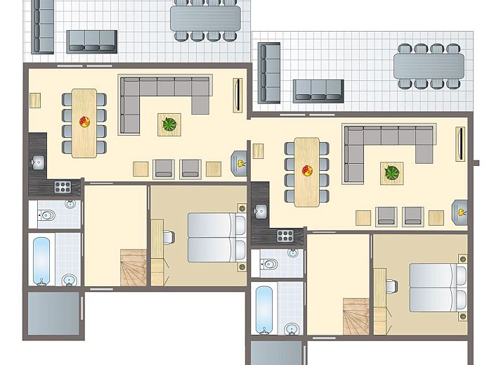 Unterkunft 394916 - Bungalow Zuid Limburg - Hoog Vaals | 16-persoons bungalow | 16L