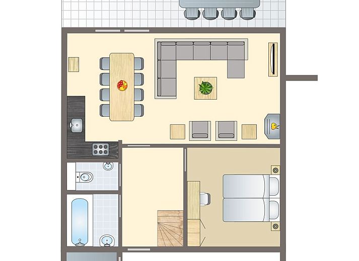 Unterkunft 394922 - Bungalow Zuid Limburg - Hoog Vaals | 8-persoons bungalow | 8EL