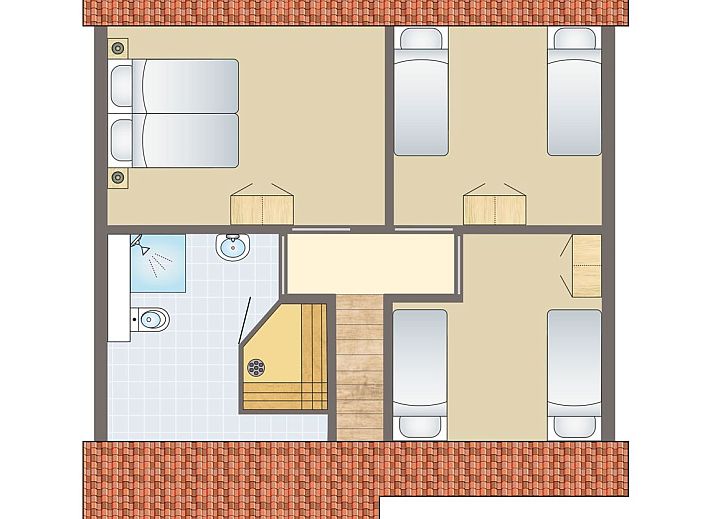 Unterkunft 394922 - Bungalow Zuid Limburg - Hoog Vaals | 8-persoons bungalow | 8EL