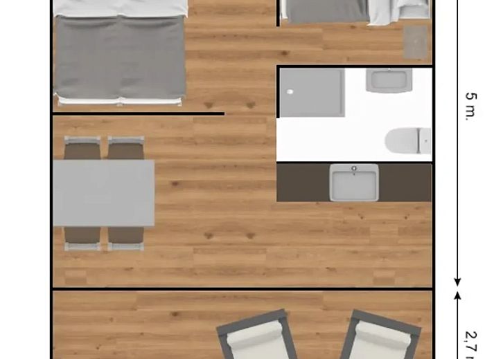 Unterkunft 396909 - Zelthaus Zuid Limburg - Glampingtent 4p