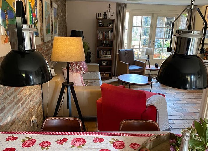 Gemuetlicher Garten mit Terrasse im Ferienhaus in Beutenaken, Suedlimburg, ideal zum Entspannen.