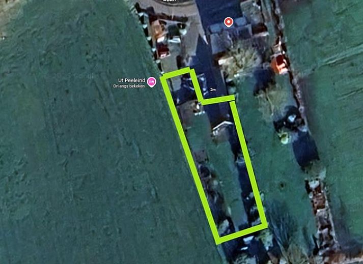 Bright dining area in Cottage in Zeeland overlooking the garden, ideal for a relaxing vacation in De Peel.