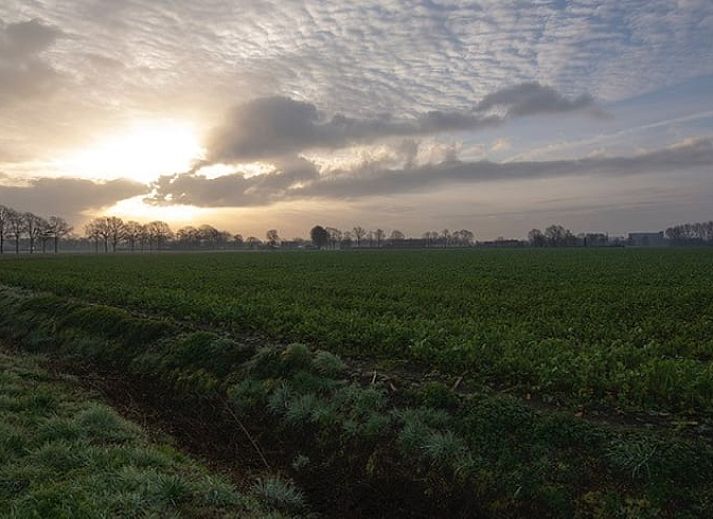 Attraktives Schlafzimmer im Ferienhaus in Deurne, gelegen in De Peel, Nordbrabant.