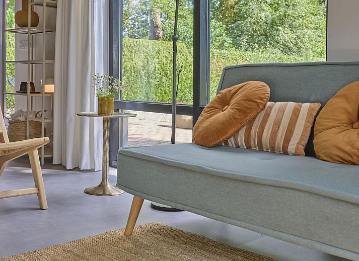 Quercus vakantiehuis met terras in Valkenswaard, Kempen omringd door natuur.