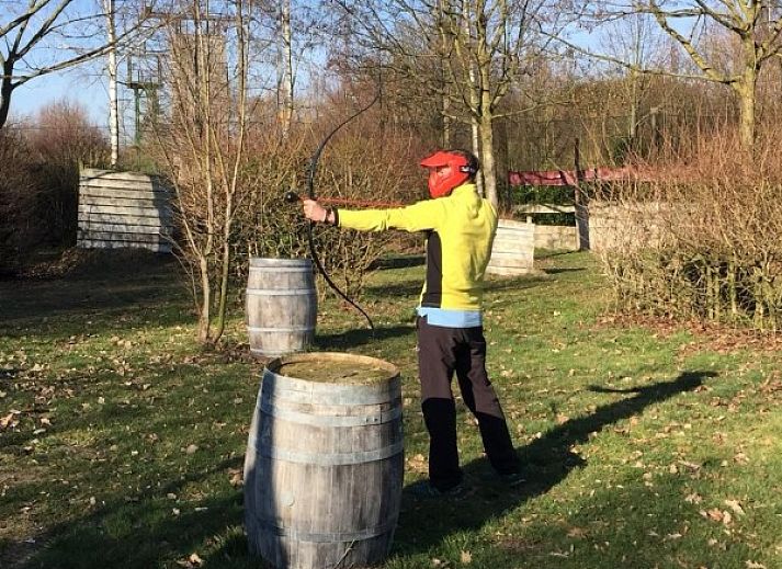 Playing field at Landgoed de Biestheuvel in Hoogeloon, ideal for activities in the nature of the Kempen.