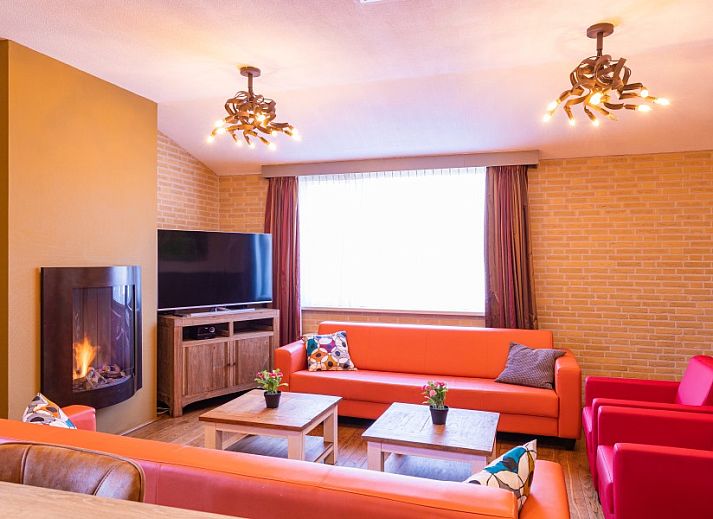 Ferienhaus in Hoogeloon, umgeben von gruener Natur in den Kempen, Nordbrabant.