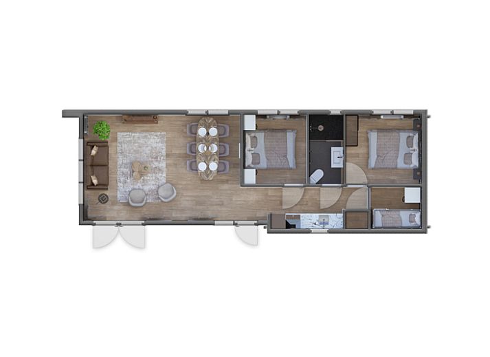 Verblijf 410463 - Vakantiewoning Kempen - Berkenhof 6 personen