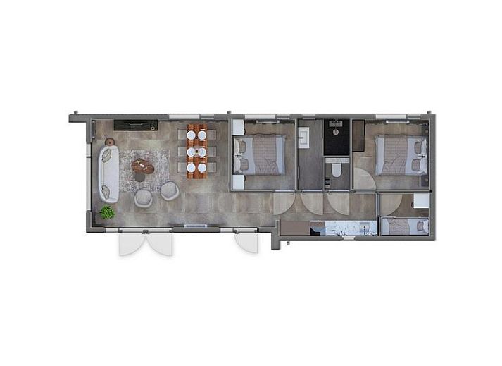 Unterkunft 410465 - Ferienhaus Kempen - Bosvlucht 6 personen Wellness ( Hottub)