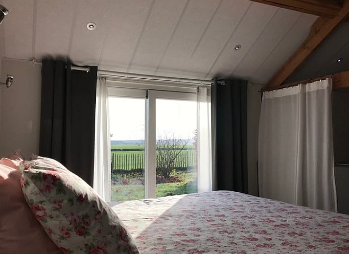 Veranda des Ferienhauses in Baarle Nassau, umgeben von Natur in Kempen, Nordbrabant.