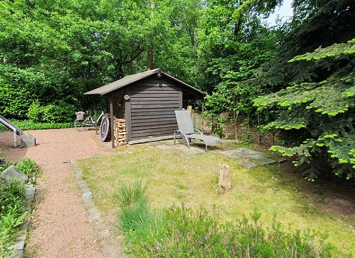 Gezellig terras bij Vakantiehuisje in Eersel, ideaal voor ontspanning, Noord Brabant.