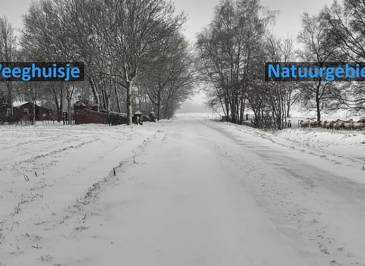 Esszimmer und Kueche im Ferienhaus in Soerendonk, gemuetliche Unterkunft in Nordbrabant.