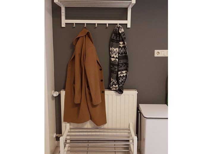 Gemuetliche Sitzecke im Ferienhaus in Soerendonk, ideal zum Entspannen.