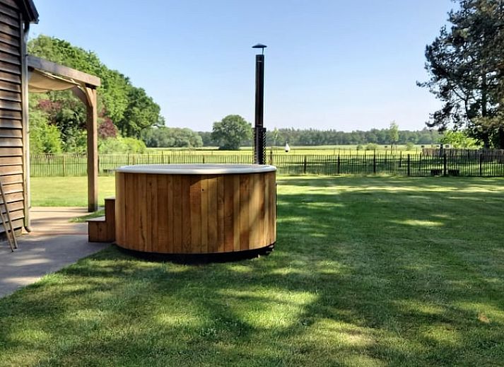 Huisje in Luyksgestel vakantiehuis in de groene natuur van Kempen, Noord Brabant.