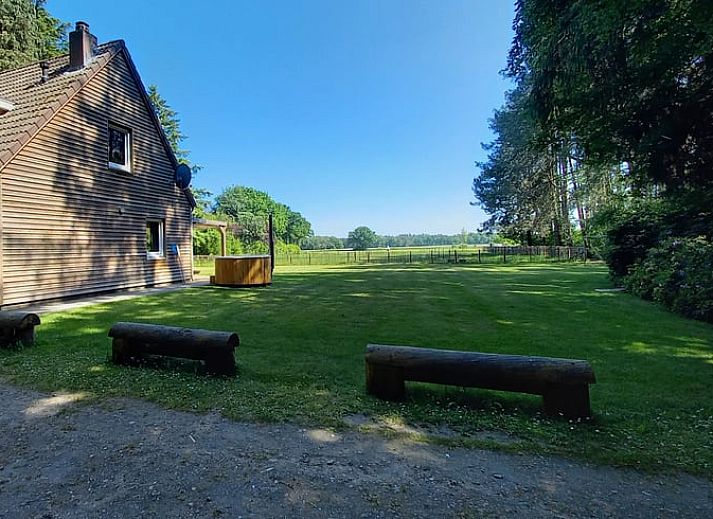 Huisje in Luyksgestel vakantiehuis in de groene natuur van Kempen, Noord Brabant.