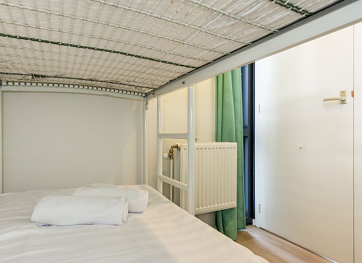 Komfortable Sitzecke mit Treppe im 6-Personen-Bungalow Het Vennenbos, Hapert, Nordbrabant.