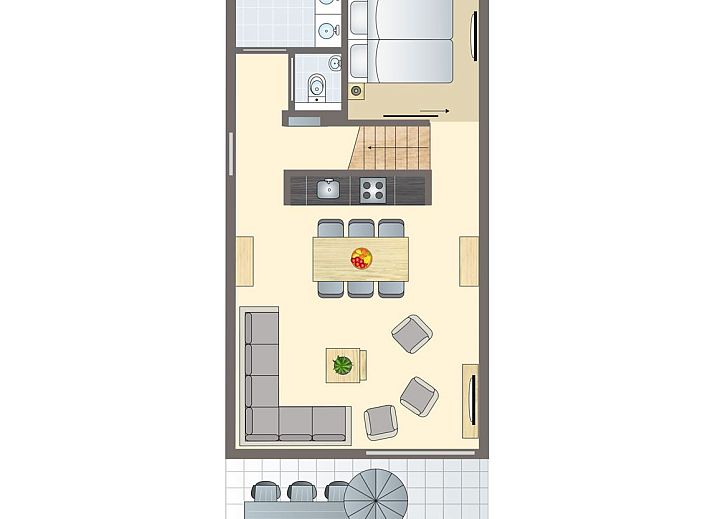 Unterkunft 413144 - Bungalow Kempen - Het Vennenbos | 6-persoons kinderbungalow | 6CK