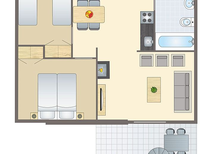 Unterkunft 413145 - Bungalow Kempen - Het Vennenbos | 4-persoons bungalow | 4B1