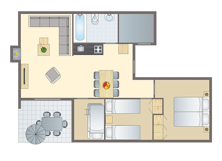 Unterkunft 413146 - Bungalow Kempen - Het Vennenbos | 6-persoons bungalow | 6B2