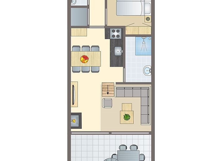 Unterkunft 413151 - Bungalow Kempen - Het Vennenbos | 6-persoons bungalow | 6B1PT