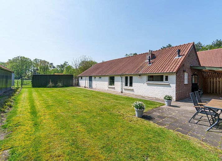 Ferienhaus Achter de Vijf Linden in Knegsel mit grossem Garten in den Kempen, Nordbrabant.