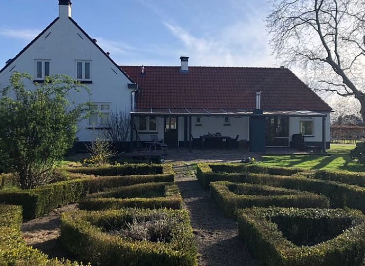 Gemuetliche Terrasse im Ferienhaus in Riethoven, Kempen, Nordbrabant.