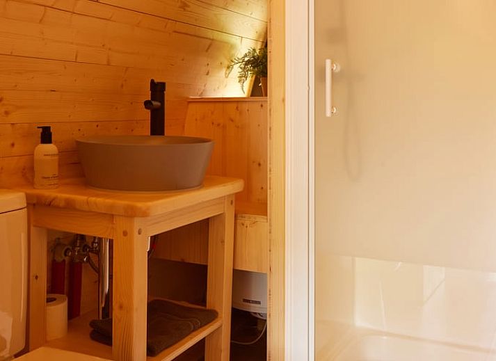 Geniet van de natuur op het terras van Huisje in Oisterwijk, een vakantiehuis in het Hart van Brabant, Noord Brabant.