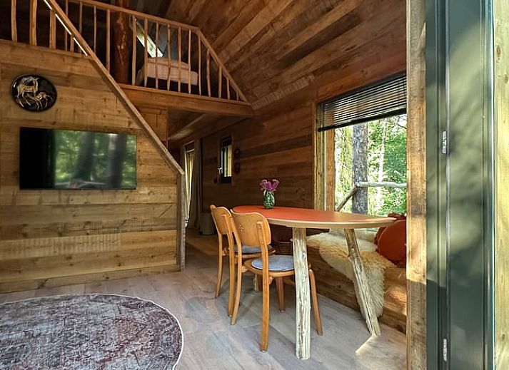 Veranda with hot tub at Huisje in Oisterwijk, vacation home in the Heart of Brabant.