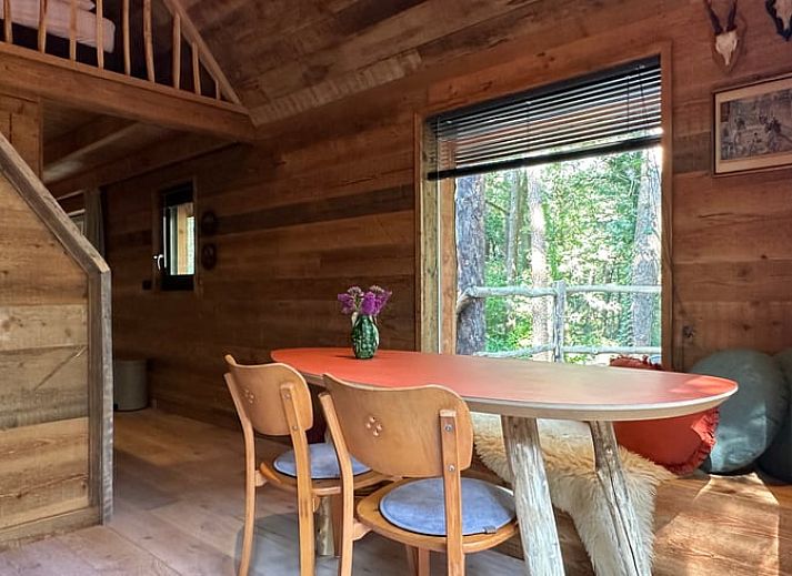 Veranda with hot tub at Huisje in Oisterwijk, vacation home in the Heart of Brabant.