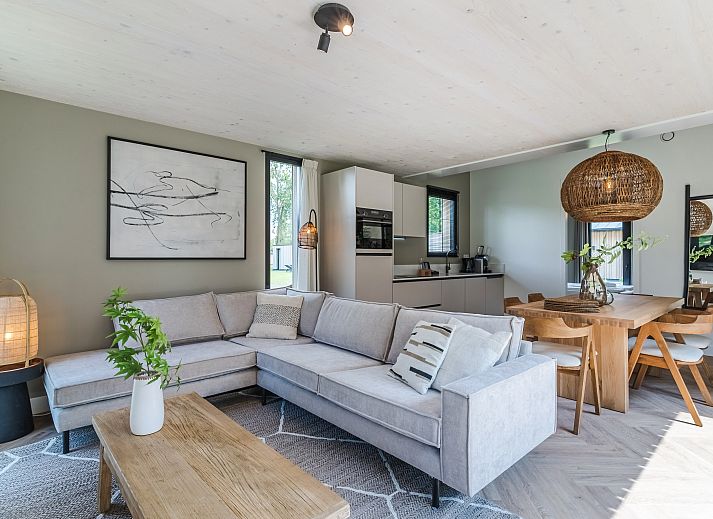 Karte der 6-Personen-Huette 6BE in Oisterwijk, Hart van Brabant, Nordbrabant. Geraeumiges Ferienhaus mit Terrasse und moderner Einrichtung.