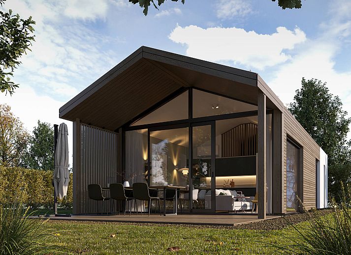 Fietsen bij Vrijstaande woning in Oisterwijk, vakantiehuis in Hart van Brabant, Noord Brabant met zonnig terras.