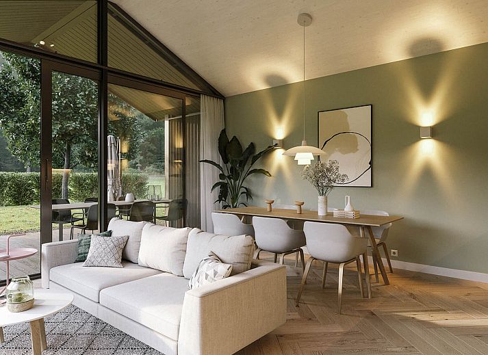 Fietsen bij Vrijstaande woning in Oisterwijk, vakantiehuis in Hart van Brabant, Noord Brabant met zonnig terras.