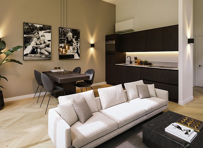 Groene omgeving bij Vrijstaande woning in Oisterwijk, vakantiehuis in Hart van Brabant, Noord Brabant.