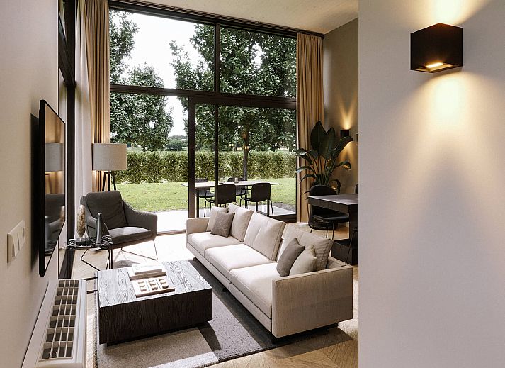 Groene omgeving bij Vrijstaande woning in Oisterwijk, vakantiehuis in Hart van Brabant, Noord Brabant.