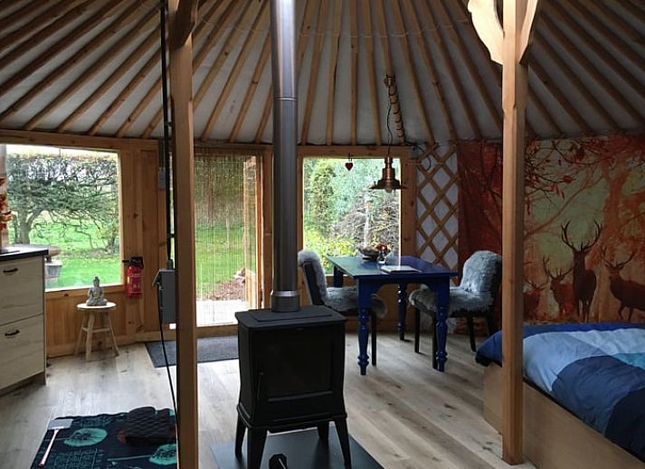 Beautiful garden surrounding Holiday home in Liempde, North Brabant with various flowers and plants.