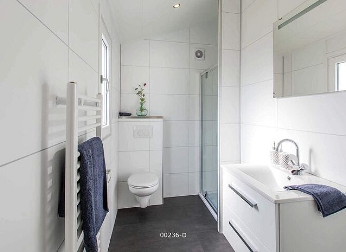 Floor plan of Ferox 5 persons vacation home in Cromvoirt, Heart of Brabant, North Brabant with modern layout.