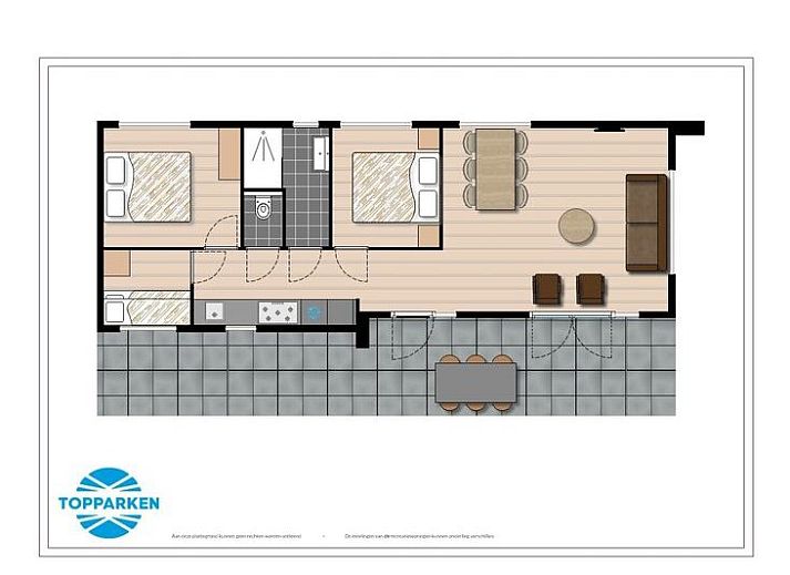 Unterkunft 421057 - Ferienhaus Hart van Brabant - Module Special 6 personen Wellness (Spa)