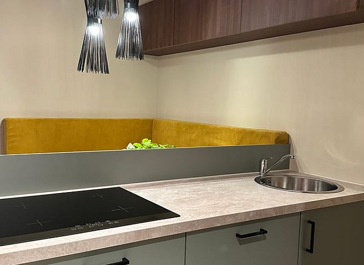 Gezellige binnenruimte van Huisje in Moergestel, vakantiehuis in Noord Brabant met een stijlvolle inrichting.