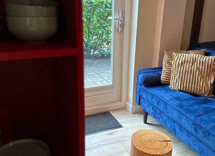 Moderne badkamer in Huisje in Moergestel, vakantiewoning in Hart van Brabant, Noord Brabant.