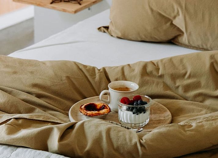 Charming entrance to Holiday home in Chaam, North Brabant with wooden facade and veranda in Heart of Brabant.