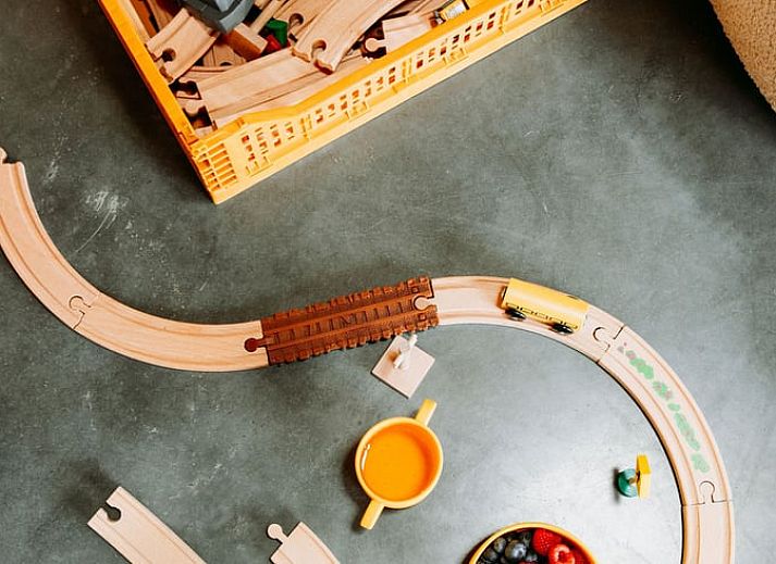 Rustic garden at Holiday home in Chaam, Heart of Brabant with shady spot and landscape views.
