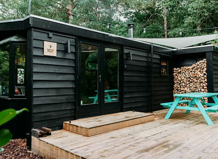 Guest house 422124 - Holiday property Hart van Brabant - Bumblebee Cabin + sauna &amp; vuurplaats