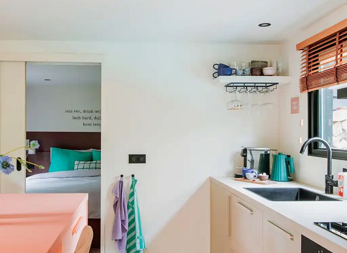 Guest house 422124 - Holiday property Hart van Brabant - Bumblebee Cabin + sauna &amp; vuurplaats