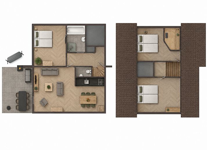 Verblijf 422128 - Vakantiewoning Hart van Brabant - Boshuys met Sauna & Veranda | 6 personen