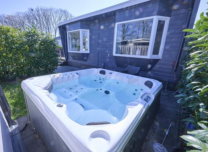 Modernes Ferienhaus t Kaatsheuveltje 6 mit Veranda in Kaatsheuvel, Hart van Brabant, Nordbrabant.